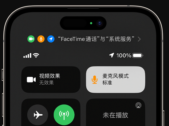 东莞生态园苹果授权维修网点分享iPhone在通话时让你的声音更清晰 