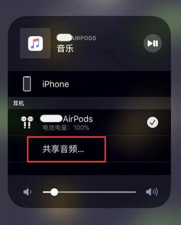 东莞生态园苹果14音频维修点分享iPhone14音频共享设置方法 