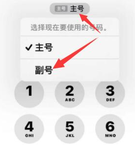 东莞生态园苹果14维修店分享iPhone 14 Pro Max使用副卡打电话的方法 