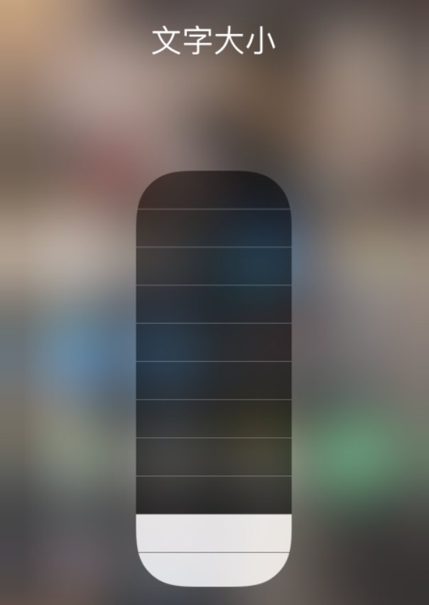 东莞生态园苹果手机维修分享小技巧：在 iPhone 控制中心快速调节字体大小 