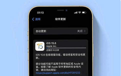 东莞生态园苹果手机维修分享iOS 15.6续航怎么样 